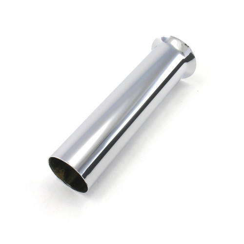 Patriot Tips #H1593 - Patriot Exhaust H1593 Exhaust Tip Straight Flare Chrome
