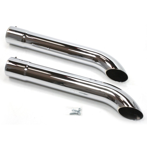 Patriot Catback #H3820 - Patriot Exhaust H3820 Side Tubes26" Turnout Chrome