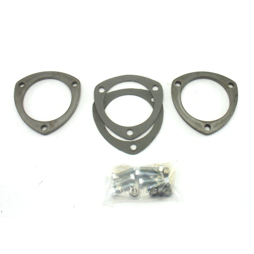 Patriot Exhaust Collector #H7269 - Patriot Exhaust H7269 Collector Flange Kit 3 Bolt 3 1/2"