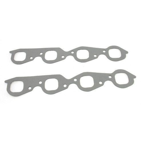 Patriot Exhaust Gaskets #H7587 - Patriot Standard Header Gasket Chevrolet Pair 396-502 BBC Round Port H7587