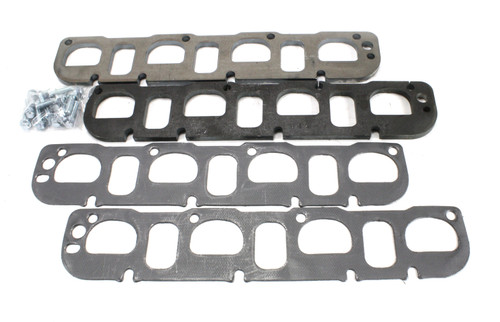 Patriot Exhaust Gaskets #H7812 - Patriot Exhaust H7812 Header Flanges Mopar 5.7/6.1/6.4L Hemi 1 3/4" Primaries Same as Port Shape 3/8" thick with
