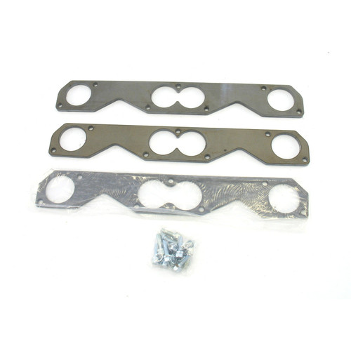 Patriot Headers & Manifolds #H7833 - Patriot Exhaust H7833 Header Flange Pair Chevrolet Small Block 265-400 Outer Flange Tube Diameter 1 7/8" - 2