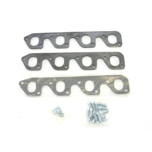 Patriot Headers & Manifolds #H7844 - Patriot Exhaust H7844 Header Flange Pair Ford 351C 2BBL Heads 351-400M Tube Diameter 1 3/4" Oval Port