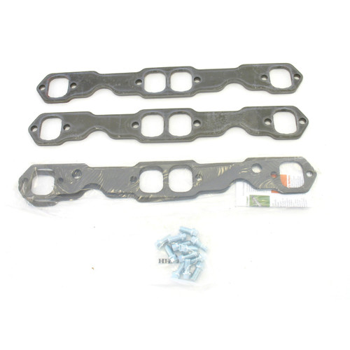 Patriot Headers & Manifolds #H7894 - Patriot Exhaust H7894 SB Chevrolet 265-400 13/4" rectangle port Header Flanges
