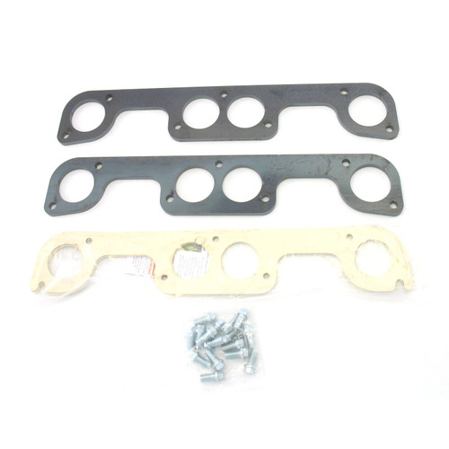 Patriot Headers & Manifolds #H7895 - Patriot Exhaust H7895 SB Chevrolet 265-400 Brodix 17/8"-2" round port Header Flanges
