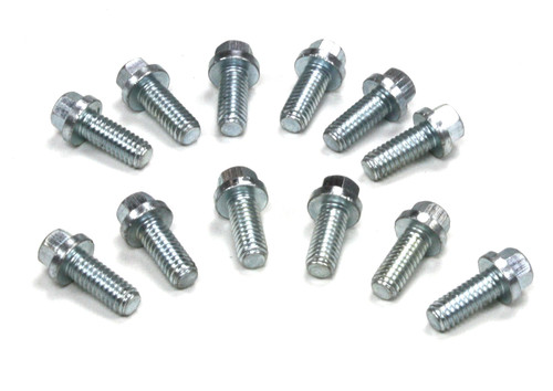 Patriot Headers & Manifolds #H7976 - Patriot Exhaust H7976 5/16-18 x 3/4 Zinc plated header bolts (pack of 12)