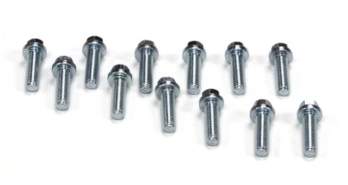 Patriot Exhaust Headers & Manifolds #H7978 - Patriot Exhaust M8-1.25x26MM, 3/8” Head, Zinc plated header bolts, pack of 12, H7978