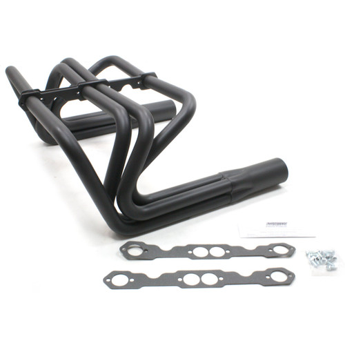 Patriot Headers & Manifolds #H8069-B - Patriot Roadster Sprint style Header 08-48 Street Rod 265-400 SBC 1 5/8" Primary 3 1/2" Collector Hi Temp