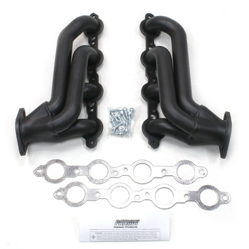 Patriot Headers & Manifolds #H8080-B - Patriot Tight Tuck Header 08-67 Street Rod E-Rod Engine 4.8-6.2L LS Engine Swap 1 3/4" Primary 2 1/2" Coll