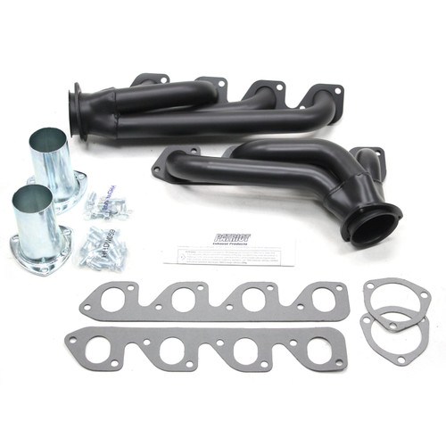 Patriot Headers & Manifolds #H8435-B - Patriot Mid Length Header 34-48 Street Rod 351C/400M 1 3/4" Primary 3" Collector Hi Temp Black Coated H8435-B