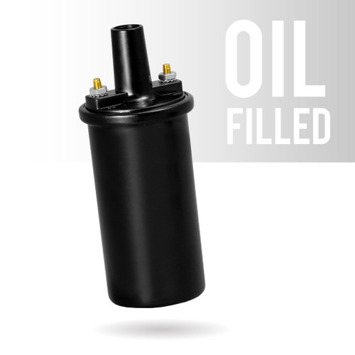 PerTronix Ignition Coils - Upgrade #28010 - Pertronix Specialty Idustrial Coil For Small Low Reving Industrial Engines. Black Oil Filled With 28