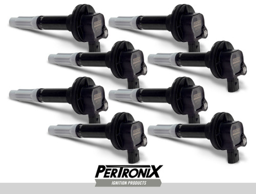 PerTronix Ignition Coils - Upgrade #30758 - Pertronix Flame-Thrower Coil-On-Plug; Ford Modular Coyote 5.0L 2011-16 Set Of 8; Optimized Coil Desig