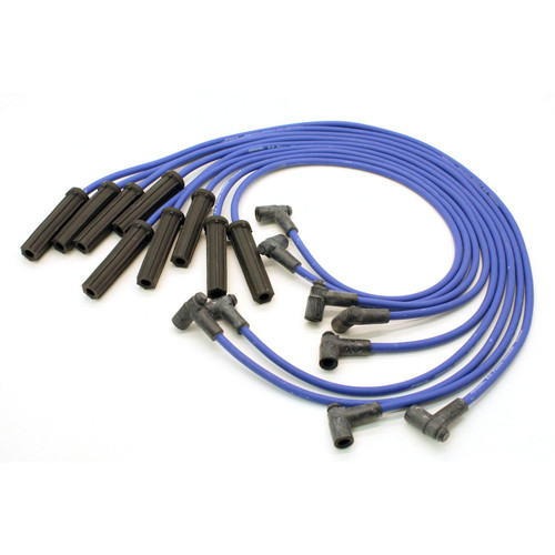 PerTronix Ignition #808317 - PerTronix 808317 Flame-Thrower Spark Plug Wires 8 cyl 8mm GM HEI Custom Fit Blue