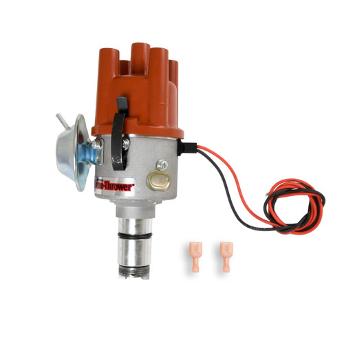 PerTronix Ignition #D7182504 - Pertronix Flame-Thrower "Stock Look" Bosch Style Performance Distributor Featuring Ignitor Iii Electronics. 12-Vol