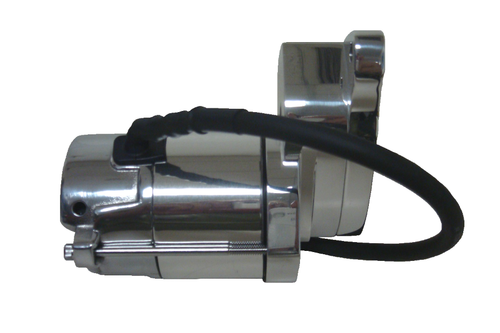 Spyke Engine Components #407210 - Spyke Starter, Chrome , 1986-'88 BT