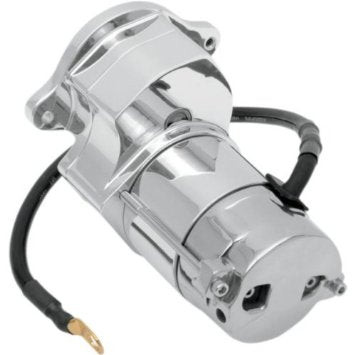 Spyke Engine Components #410210 - Spyke Starter, Chrome , Late 1979-Early '84 BT 4-Spd w/Rear Chain