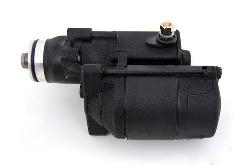 Spyke Engine Components #412410 - Spyke Starter, Black , 2006-17 Dyna, 2007-17 BT Twin Cam Harley Models