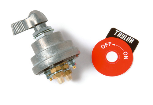 Taylor Wiring Harnesses #1033 - Taylor Cable 1033 Master Battery Disconnect Switch 4 Post