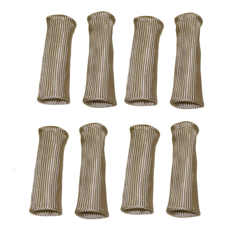 Taylor Tools #2418 - Taylor Cable 2418 Space Age 90 Degree Boot Protector Silver 8 pack