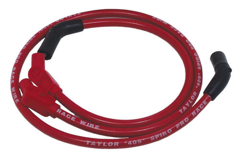Taylor Ignition #13268 - Taylor Cable 13268 409 Spiro Pro red HD Motorcycle 2014+ Touring FL Series Milwaukee Eight 135 Degree/OE Plug boots