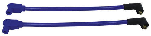 Taylor Ignition #13635 - Taylor Cable 13635 409 Spiro-Pro blue 12in custom wire set HD Motorcycle 90 Degree Plug Boots