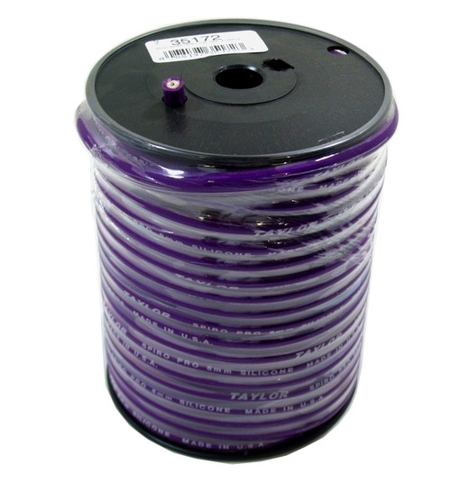 Taylor Ignition #35191 - Taylor Cable 35191 8mm Spiro-Pro Wire 30 Ft. coil Purple