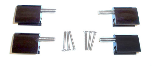 Taylor Tools #42705 - Taylor Cable 42705 Bracket, vertical black SBC & most Chryslers 4/pkg