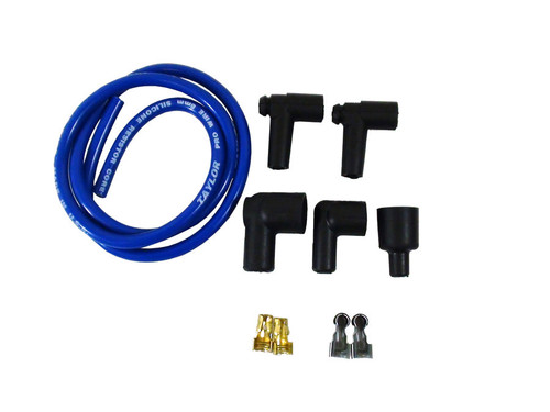 Taylor Ignition #45369 - Taylor Cable 45369 8mm Pro Wire RC Coil Repair Kit blue