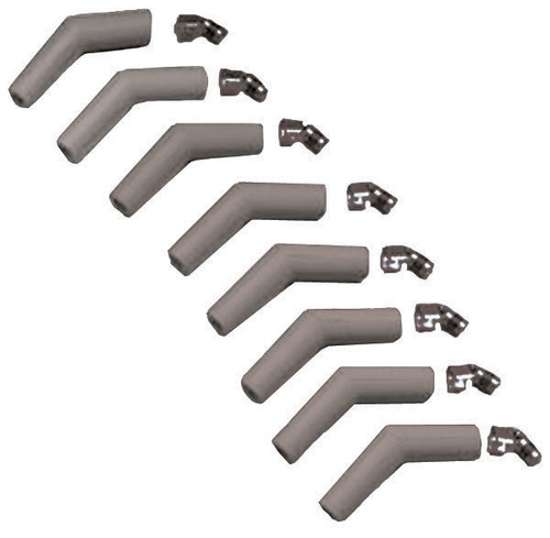 Taylor Tools #46085 - Taylor Cable 46085 Spark Plug Boot/Terminal Kit gray 115 deg