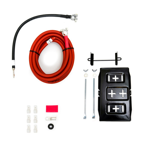 Taylor Wiring Harnesses #48010 - Taylor Cable 48010 Battery Relocator Kit -1ga Single trunk