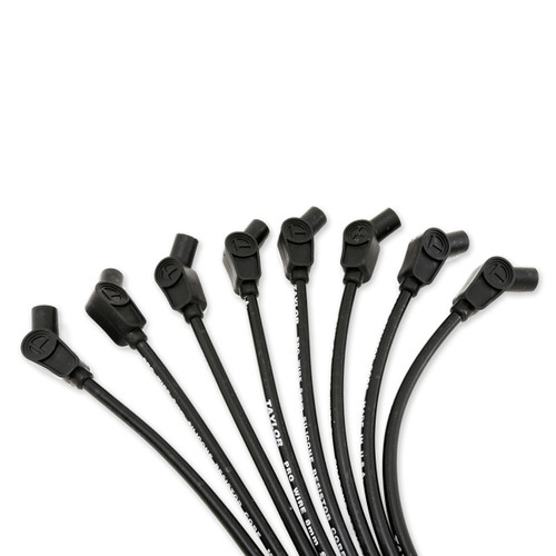 Taylor Ignition #70053 - Taylor Cable 70053 8mm Pro Wire RC univ 8 cyl 135 black
