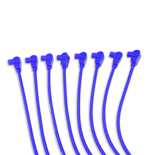Taylor Ignition #72634 - Taylor Cable 72634 8mm Spiro-Pro custom 8 cyl blue