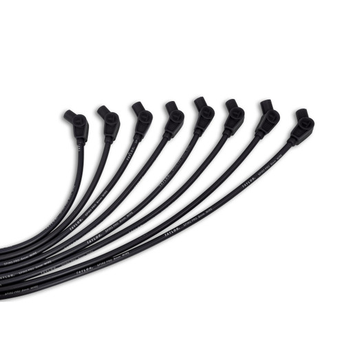 Taylor Ignition #73053 - Taylor Cable 73053 8mm Spiro-Pro univ 8cyl 135 black