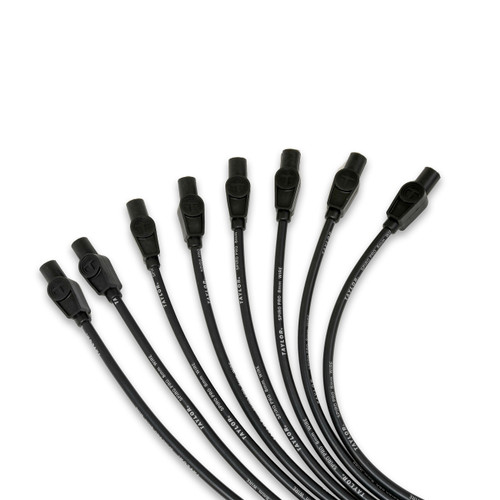 Taylor Ignition #73055 - Taylor Cable 73055 8mm Spiro-Pro univ 8 cyl 180 black