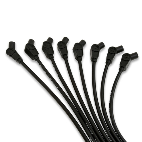 Taylor Ignition #73063 - Taylor Cable 73063 8mm Spiro Pro LS Universal 135 Degree Black