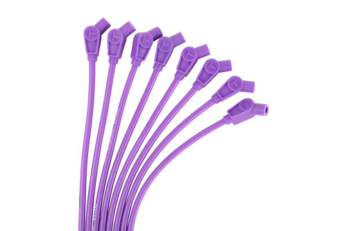 Taylor Ignition #73153 - Taylor Cable 73153 8mm Spiro-Pro univ 8cyl 135 purple