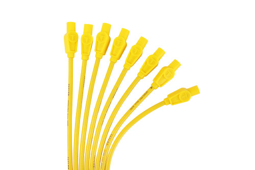 Taylor Ignition #73455 - Taylor Cable 73455 8mm Spiro-Pro univ 8 cyl 180 yellow
