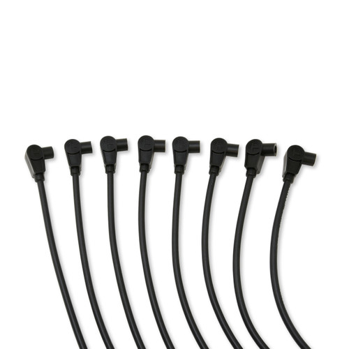 Taylor Ignition #74017 - Taylor Cable 74017 8mm Spiro-Pro custom 8 cyl black