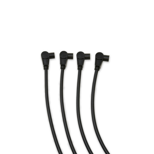 Taylor Ignition #74070 - Taylor Cable 74070 8mm Spiro-Pro custom 4 cyl black