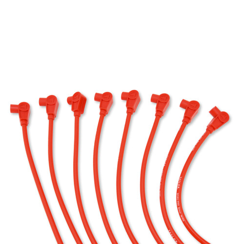 Taylor Ignition #74206 - Taylor Cable 74206 8mm Spiro-Pro custom 8 cyl red