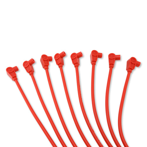 Taylor Ignition #74252 - Taylor Cable 74252 8mm Spiro-Pro custom 8 cyl red