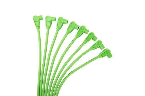 Taylor Ignition #78551 - Taylor Cable 78551 8mm Spiro-Pro univ 8cyl 90 lime green