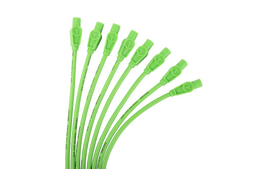 Taylor Ignition #78555 - Taylor Cable 78555 8mm Spiro-Pro univ 8 cyl 180 lime green