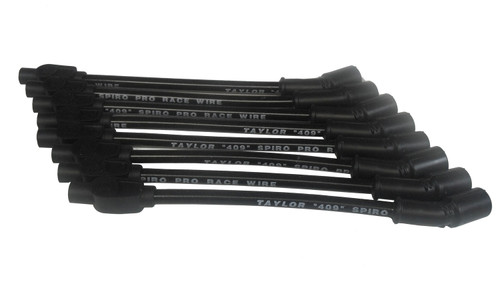 Taylor Ignition #79005 - Taylor Cable 79005 409 Spiro Pro custom 8 cyl LS black