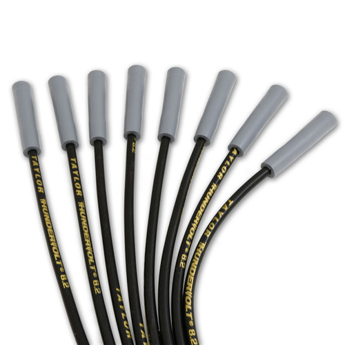 Taylor Ignition #83065 - Taylor Cable 83065 Thundervolt 8.2 LS Universal 180 Degree Black