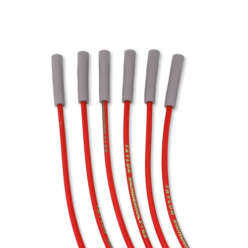 Taylor Ignition #83245 - Taylor Cable 83245 Thundervolt 8.2 univ 6 cyl 180 red