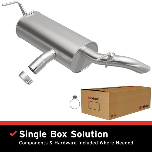 BRExhaust 19-22 Jeep Cherokee 2.4L Direct-Fit Exhaust Muffler Kit - 108-0291 Photo - Primary