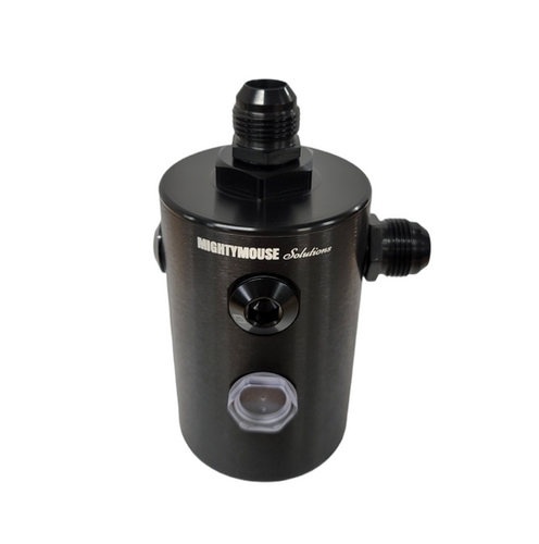 Mighty Mouse Solutions Single Inlet RACE Hex Catch Can - Universal Race Application