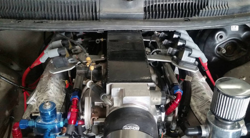 Mighty Mouse Solutions Victor Jr LS Coil Brackets - Edelbrock Intake Clearance