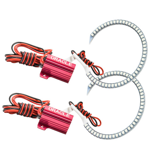 Oracle 15-23 Dodge Charger LED Headlight Projector Halo Kit - Red - 3944-003 Photo - Primary